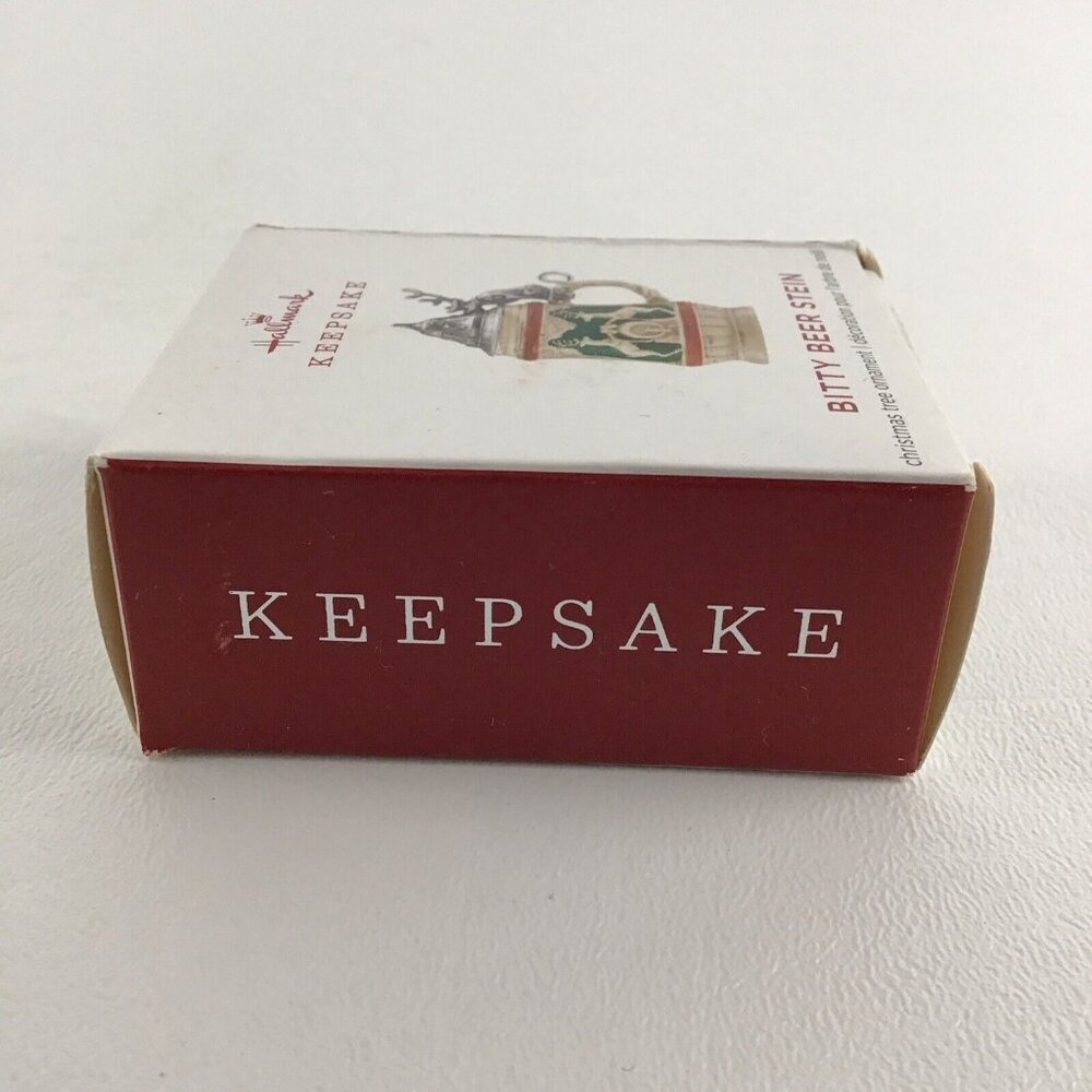 Hallmark Keepsake Miniature Christmas Tree Ornament Bitty Beer Stein New 2019 - Picture 3 of 6